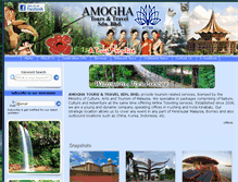 Tablet Screenshot of amoghatourstravel.com